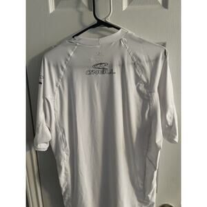 O'Neill Men's Basic Skins UPF 50+ Short Sleeve Sun Shirt X-Large White